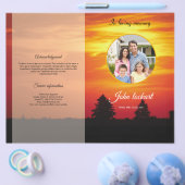 Funeral Brochure Sjabloon (Enkel)