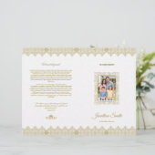 Funeral Brochure Sjabloon (Staand voorkant)