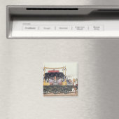 Funeral Car van de hertog van Wellington, 1853 Magneet (Insitu (Vaatwasser))