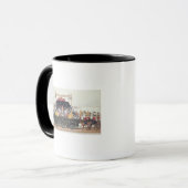 Funeral Car van de hertog van Wellington, 1853 Mok (Voorkant links)