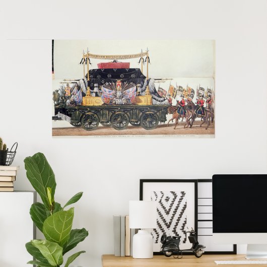 Funeral Car van de hertog van Wellington, 1853 Poster (Thuiskantoor)