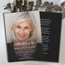 Funeral Celebration of Life Photo