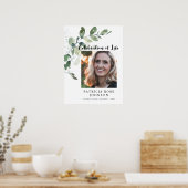Funeral Celebration of Life Photo Welcome Sign Poster (Keuken)