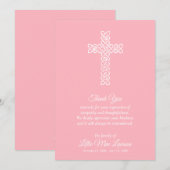 Funeral Celebration of Life Pink Bedankt (Voorkant / Achterkant)