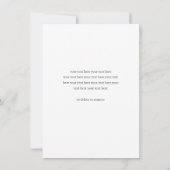 Funeral Dank u Kaart (Achterkant)