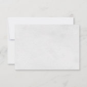 Funeral Dank u Kaart | WATERVERF (Achterkant)