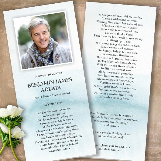 Funeral Dankuwel | Blauwe Waterverf was 1