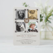 Funeral Dankuwel | Fotoherinneringen omhuld. (Staand voorkant)