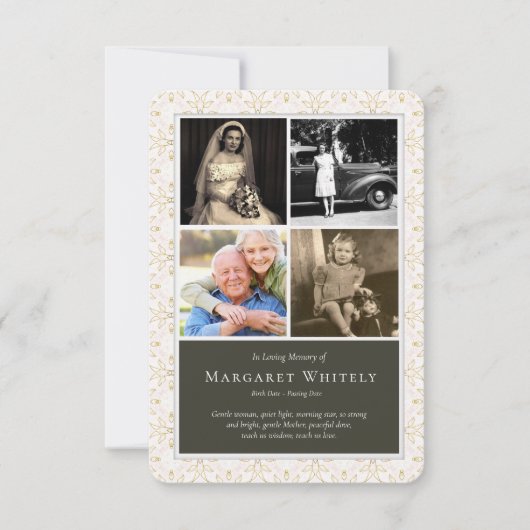 Funeral Dankuwel | Herdenking bij verlies (Voorkant)