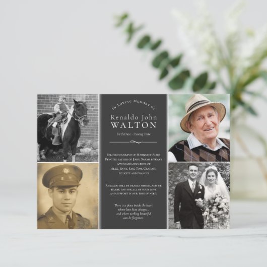 Funeral Dankuwel | Levensverhaal. (Staand voorkant)