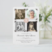 Funeral Dankuwel | Memories Blush. (Staand voorkant)