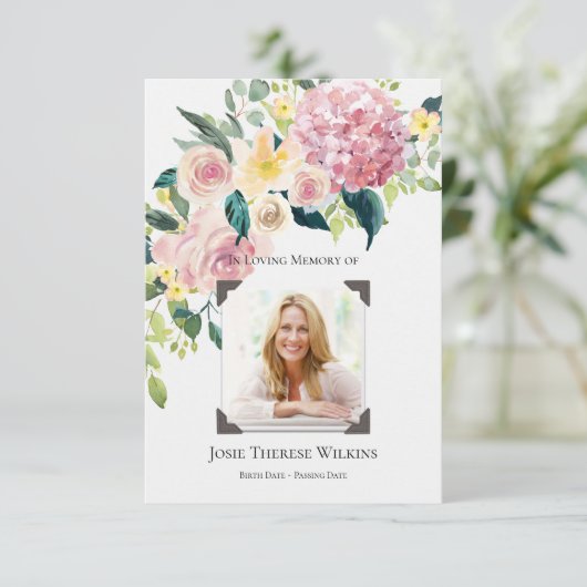 Funeral Dankuwel | Pakket herinneringen (Staand voorkant)