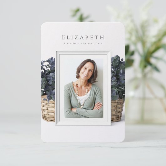 Funeral Dankuwel | Vroeger herinneringen (Staand voorkant)