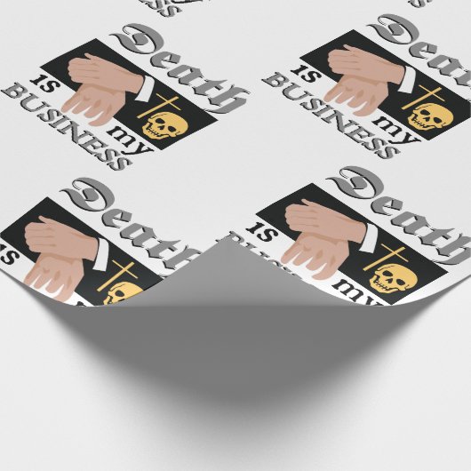 Funeral Director Cadeaupapier (Hoek)