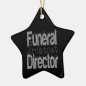 Funeral Director Extraordinaire Keramisch Ornament (Links)