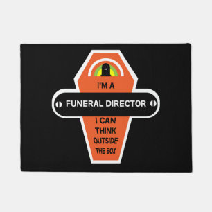 Funeral Director Merchandise Funny Gifts Deurmat