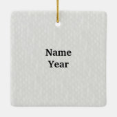 Funeral Director met Casket Kerstversiering Keramisch Ornament (Achterkant)