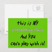 Funeral Director/Mortician Funny Gifts Briefkaart (Voorkant / Achterkant)