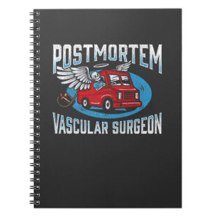 Funeral Director Postmortem Vascular Surgeon Notitieboek