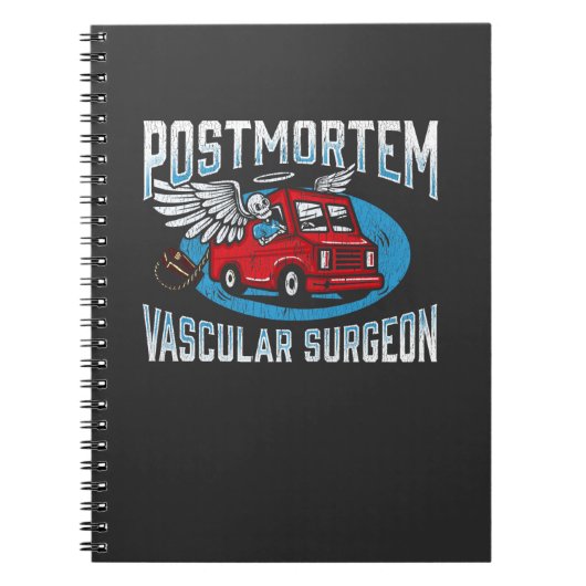 Funeral Director Postmortem Vascular Surgeon Notitieboek (Voorkant)