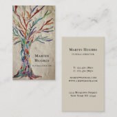 Funeral Director Tree Visitekaartje (Voorkant / Achterkant)