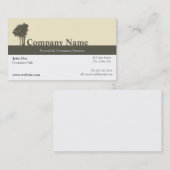 Funeral Director Visitekaartje (Voorkant / Achterkant)