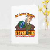 Funeral Directors Kaart (Gele Bloem)