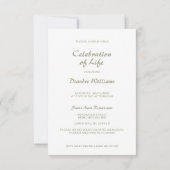 Funeral for Loved One Woman on Pink Garland (Achterkant)