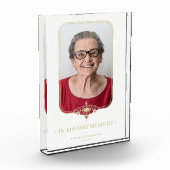 Funeral Golden Effect Ornamental Lace Foto (Links)