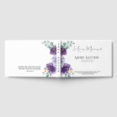 Funeral Guest Book - Editable  Gastenboek (Volledig)