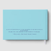 Funeral Guest Book Gastenboek (Achterkant)