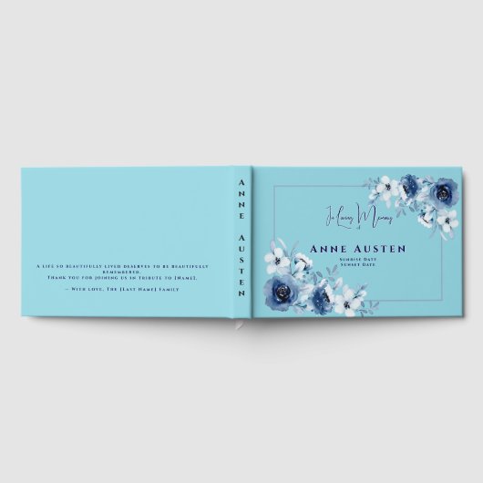 Funeral Guest Book Gastenboek (Volledig)