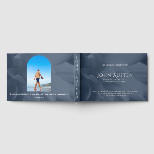 Funeral Guest Book Gastenboek (Volledig)