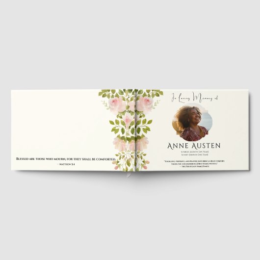 Funeral Guest Book Gastenboek (Volledig)