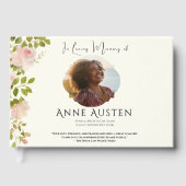 Funeral Guest Book Gastenboek (Voorkant)