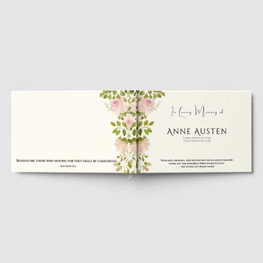 Funeral Guest Book Gastenboek (Volledig)