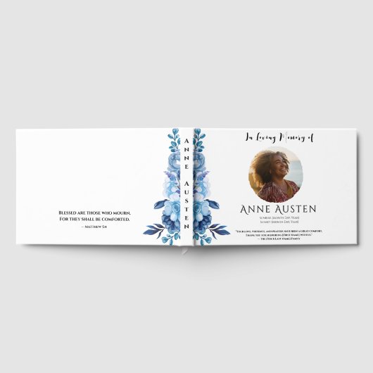 Funeral Guest Book Gastenboek (Volledig)