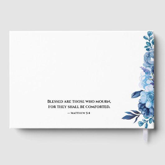 Funeral Guest Book Gastenboek (Achterkant)