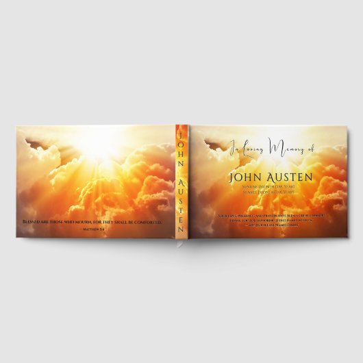 Funeral Guest Book Gastenboek (Volledig)