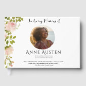 Funeral Guest Book Gastenboek (Voorkant)