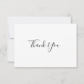 Funeral Hartelijk dank kaarten met aangepaste foto (Achterkant)