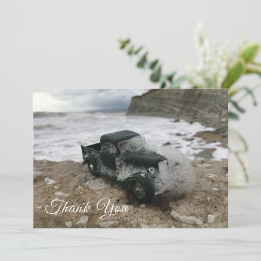 Funeral Hartelijk dank voor de Memorial Card met Z Bedankkaart (Staand voorkant)