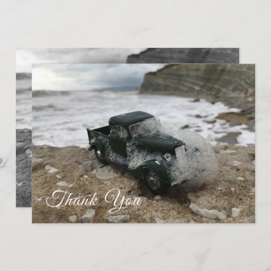 Funeral Hartelijk dank voor de Memorial Card met Z Bedankkaart (Voorkant / Achterkant)