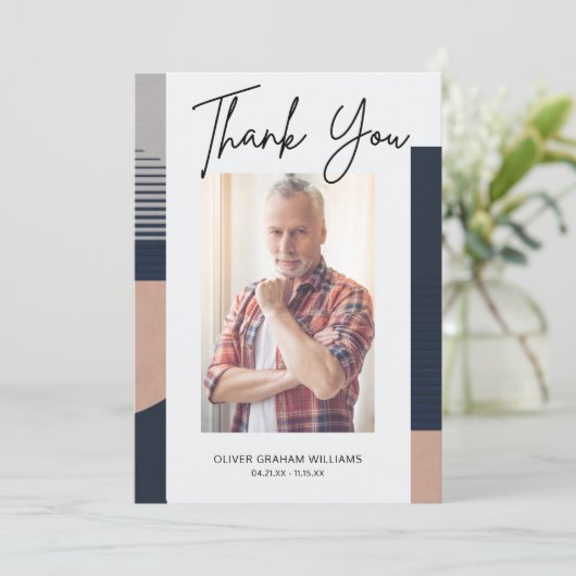 Funeral Hartelijk dank voor het sympathie van de f (Staand voorkant)