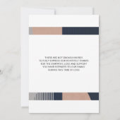 Funeral Hartelijk dank voor het sympathie van de f (Achterkant)