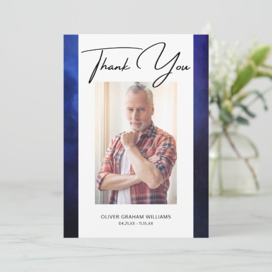 Funeral Hartelijk dank voor het sympathie van de f (Staand voorkant)