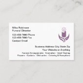 Funeral Home Cremation Services New Visitekaartje (Achterkant)