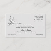 Funeral Home & Crematory Visitekaartje (Voorkant)
