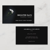 Funeral Home Slogans Visitekaartjes (Voorkant / Achterkant)