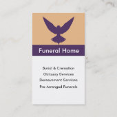 Funeral Home Visitekaartje (Achterkant)